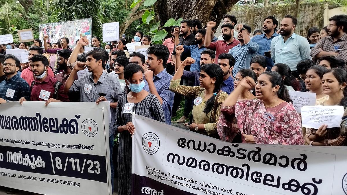 PG medicos’ strike hits patient care in govt. MCHs The Hindu